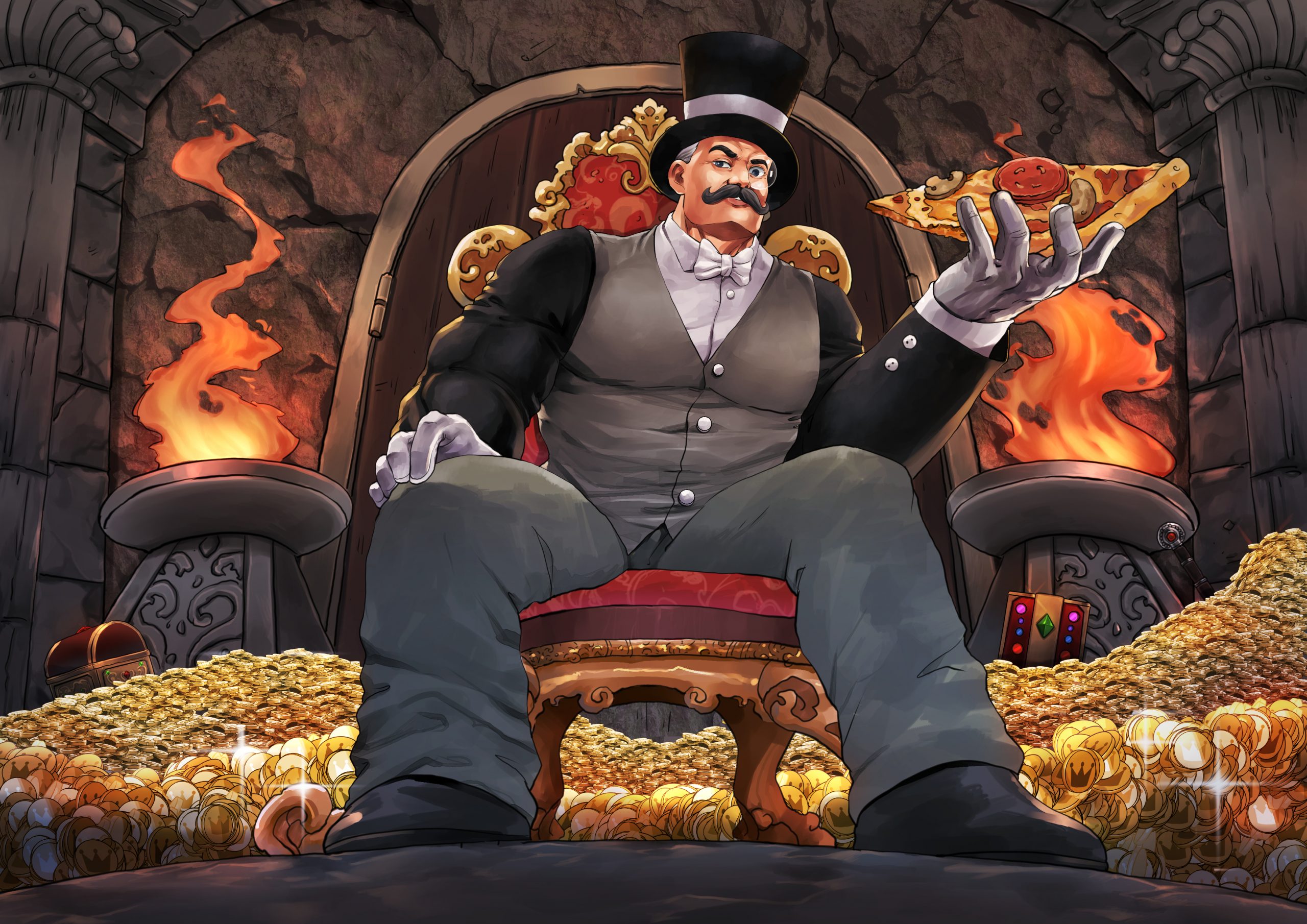 PIZZA Guild character